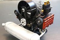 &iexcl;Este motor en miniatura (y funcional) suena como un Subaru de rallies!