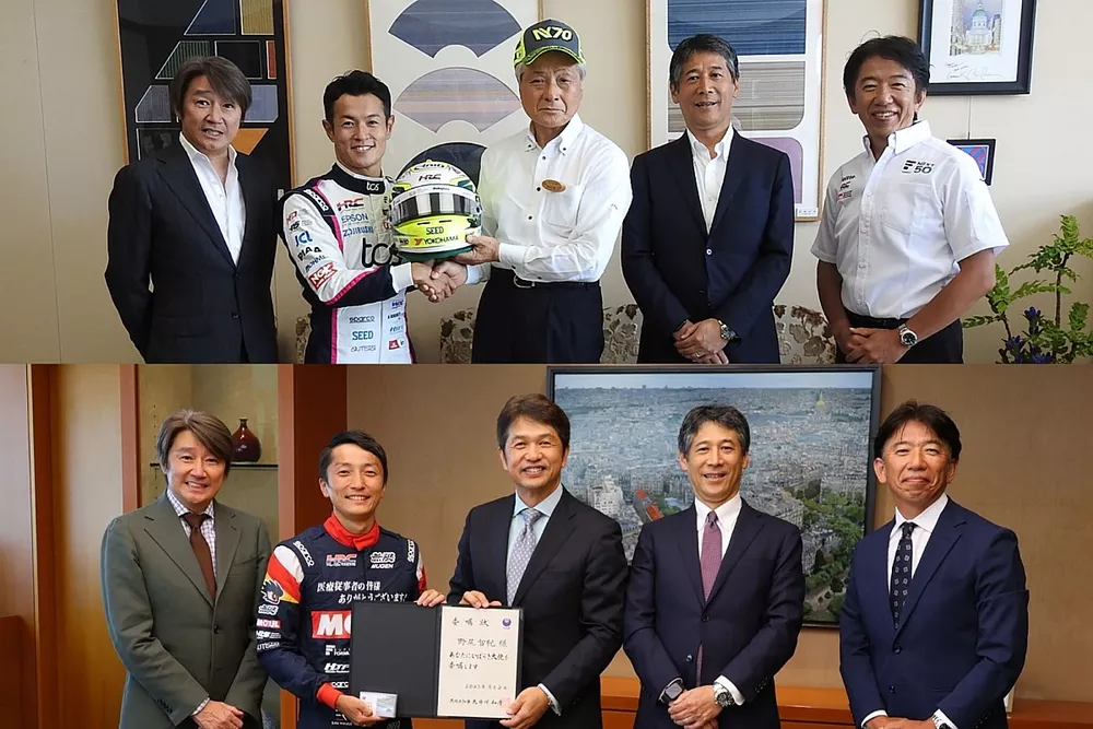 山本尚貴による栃木県庁訪問(上)、野尻智紀による茨城県庁訪問(下)
