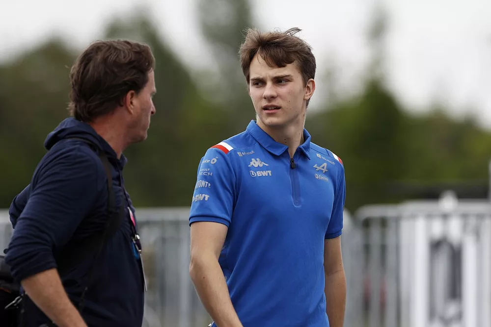 Oscar Piastri, Reserve Driver, Alpine F1 Team  