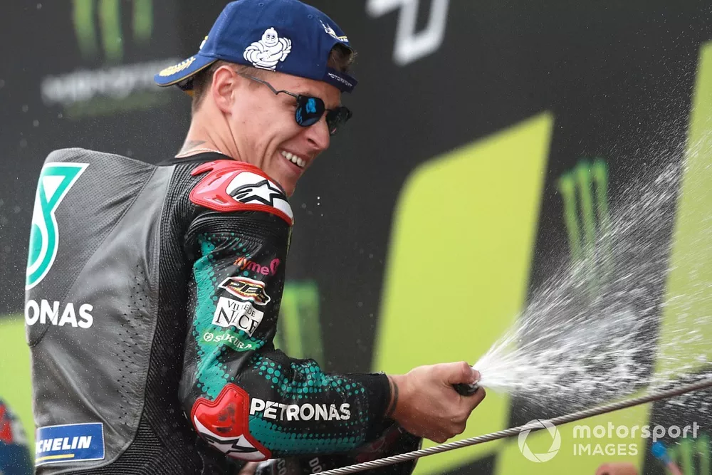 Race winner Fabio Quartararo, Petronas Yamaha SRT