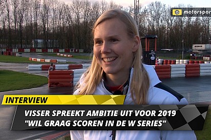 Visser spreekt ambitie voor 2019 uit: "Wil graag scoren in de W Series"