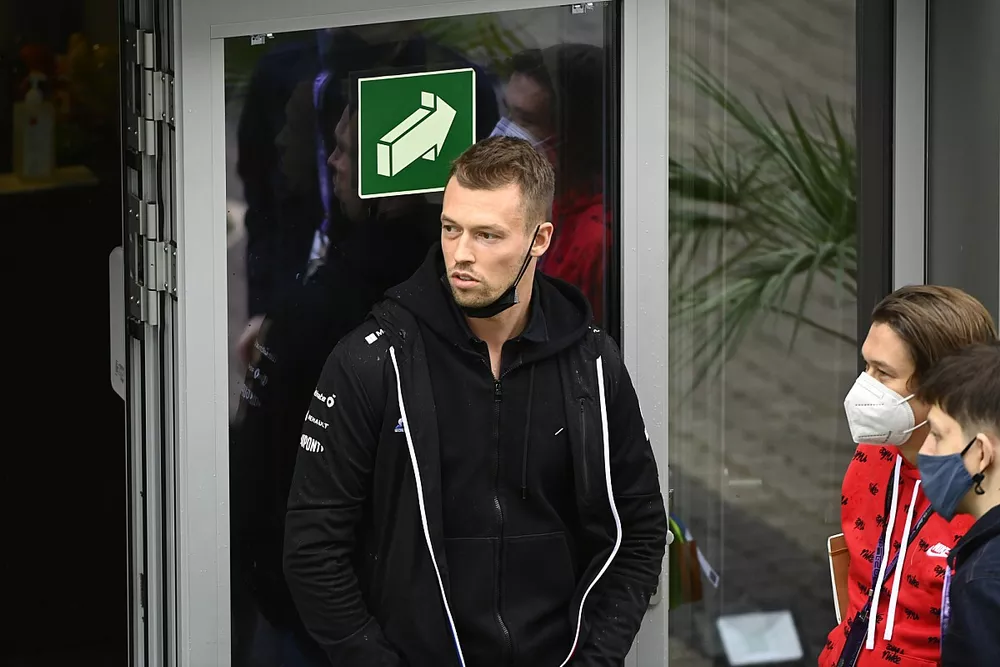 Daniil Kvyat, reserve driver, Alpine F1