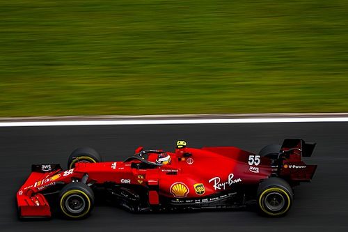 Sainz: "Da rabia ver lo bien que va el coche y salir atr&aacute;s"