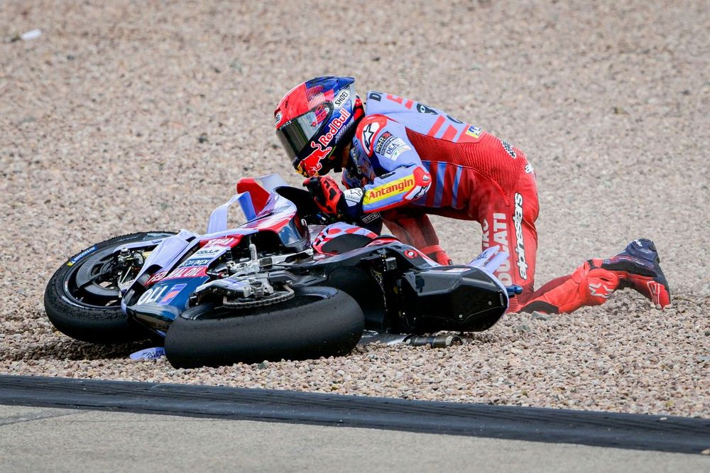 Marc Marquez, Gresini Racing crash