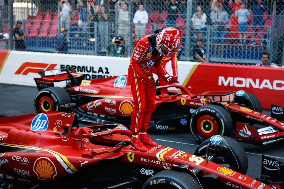 （日本未発売）F1 フェラーリ　シャルルルクレール.2021年モナコGP1:5 2021年F1第5戦、ルクレールがポール獲得も最終アタックで
