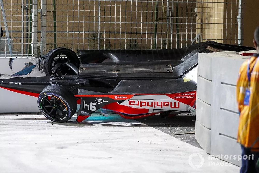 Alex Lynn, Mahindra Racing, M7Electro sottosopra