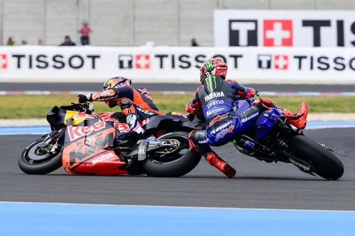 “It can be dangerous” – MotoGP’s Balaton Park race questioned after first lap crash