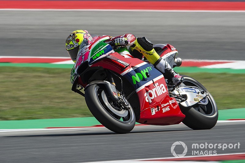 Espargaró se frustra com Aprilia: “destruíram forças de 2017”