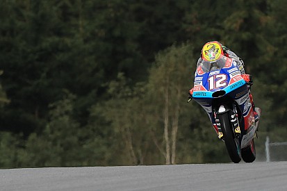 Moto3 Red Bull Ring: Polesitter Bezzecchi ook snelste in warm-up