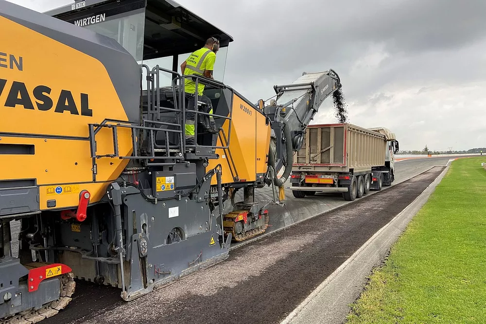 Les travaux de r&eacute;novation sur le circuit Ricardo Tormo