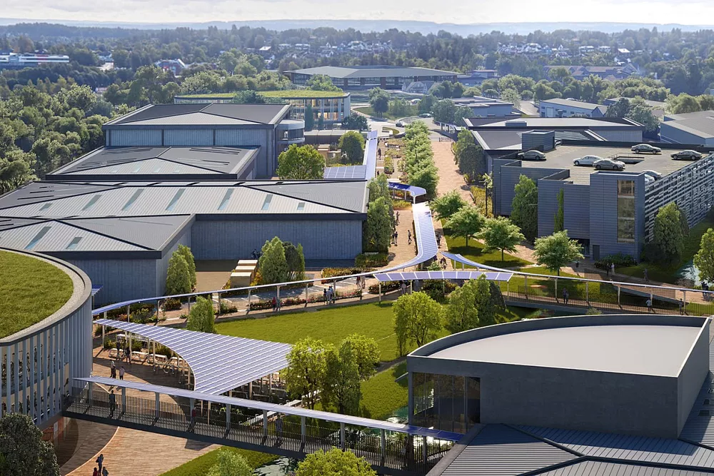 La future usine Mercedes F1 &agrave; Brackley
