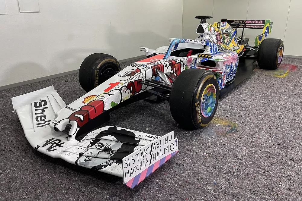 Formula 1 Art car