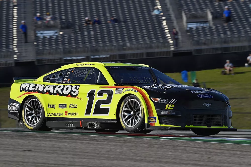 Ryan Blaney, Team Penske, Menards/Richmond Water Heaters Ford Mustang