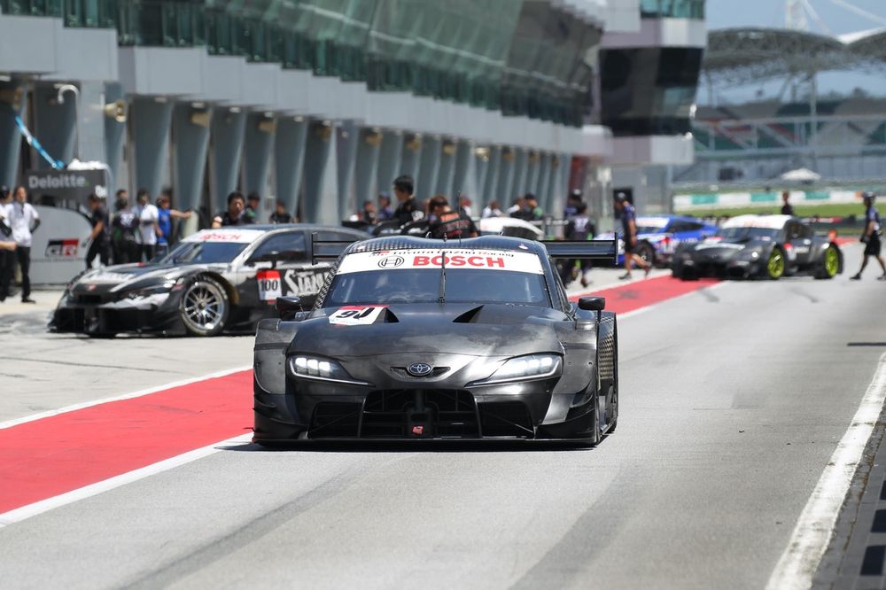 TOYOTA GR Supra GT500 #90 セパンテスト 2024 2024スーパーGTセパンテスト TGR TEAM WedsSport BANDOHの19号車