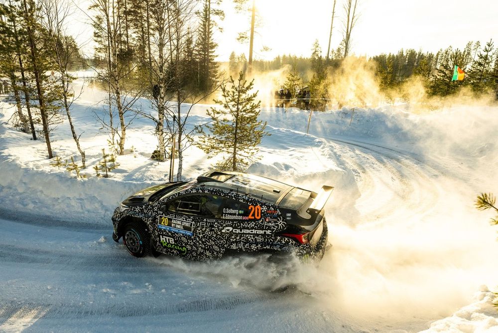 Oliver Solberg, Elliott Edmondson, Printsport Toyota GR Yaris Rally2
