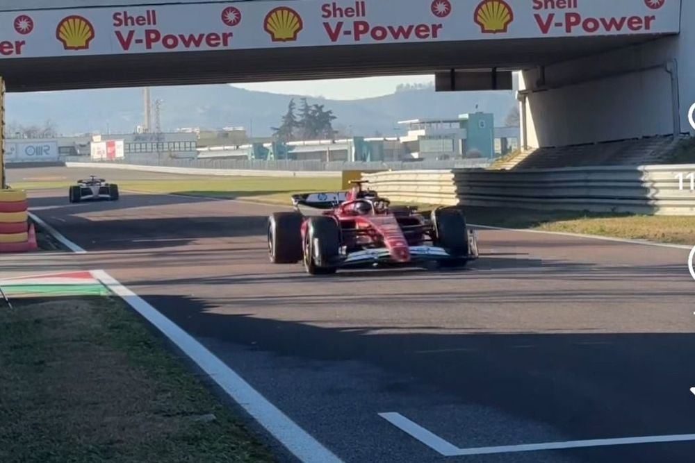 Los Sainz en Fiorano