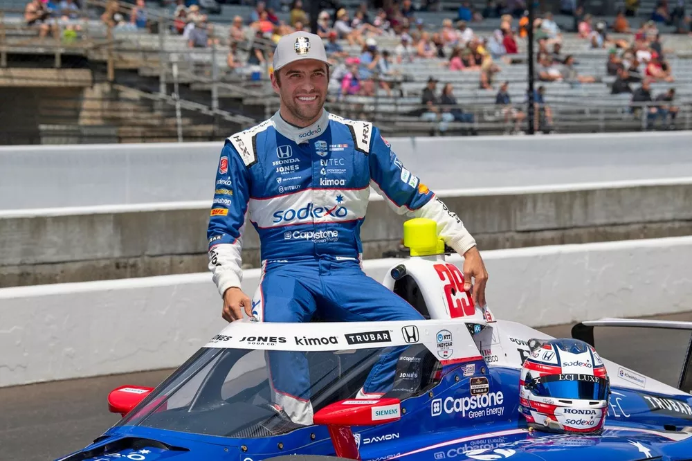 Devlin DeFrancesco, Andretti Steinbrenner Autosport Honda qualification photo