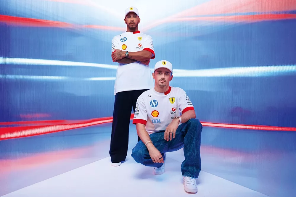 Lewis Hamilton, Charles Leclerc, Ferrari