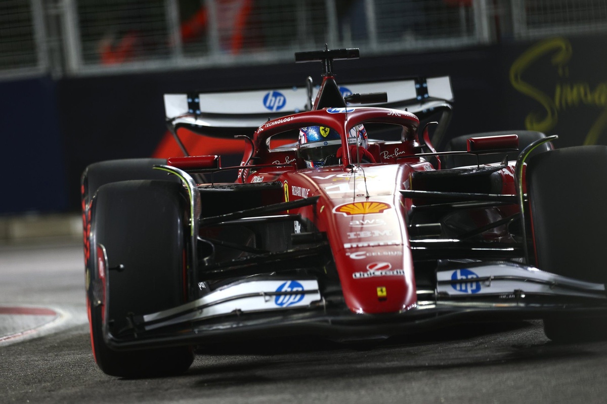 Ferrari fined for Charles Leclerc pitlane clash with Lando Norris at F1 Singapore GP