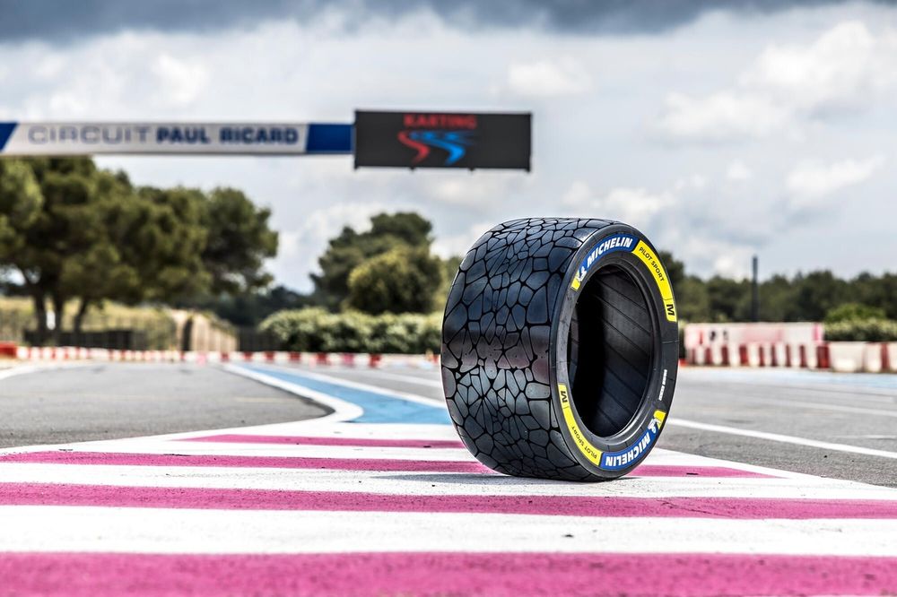 Michelin slick tyres made from 50% sustainable materials, WEC Test Paul Ricard