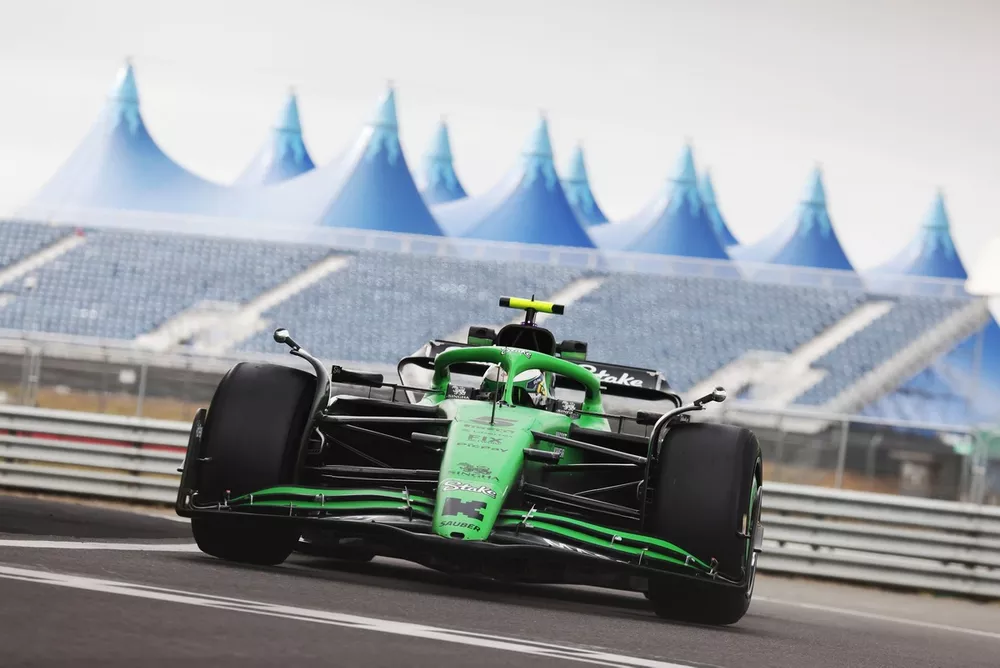 Gabriel Bortoleto, Sauber, test de Pirelli en Silverstone