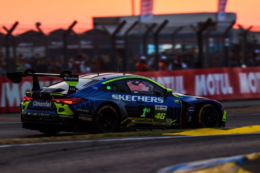 #46 Team WRT BMW M4 LMGT3: Ahmad Al Harthy, Valentino Rossi, Kelvin Van Der Linde