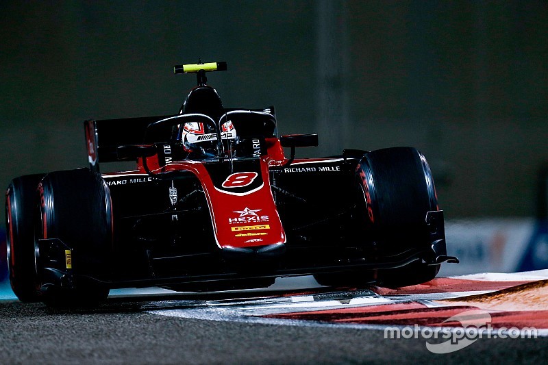F2アブダビ・レース1:ラッセル優勝でタイトル決定! 牧野9位