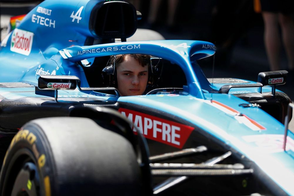 Oscar Piastri, piloto reserva del equipo Alpine F1  