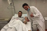 Andrea Dovizioso se rompe la muñeca practicando Motocross