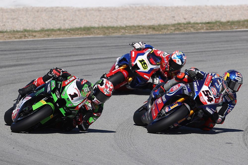 Jonathan Rea, Kawasaki Racing Team WorldSBK, Toprak Razgatlioglu, PATA Yamaha WorldSBK Team, Alvaro Bautista, Team HRC