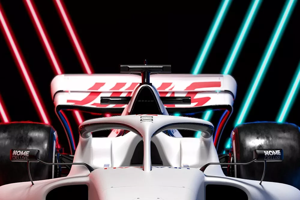 Haas VF-22 detail
