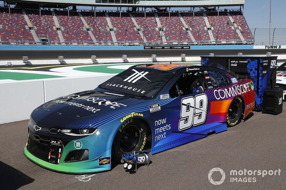 Daniel Suarez, TrackHouse Racing, Chevrolet Camaro CommScope