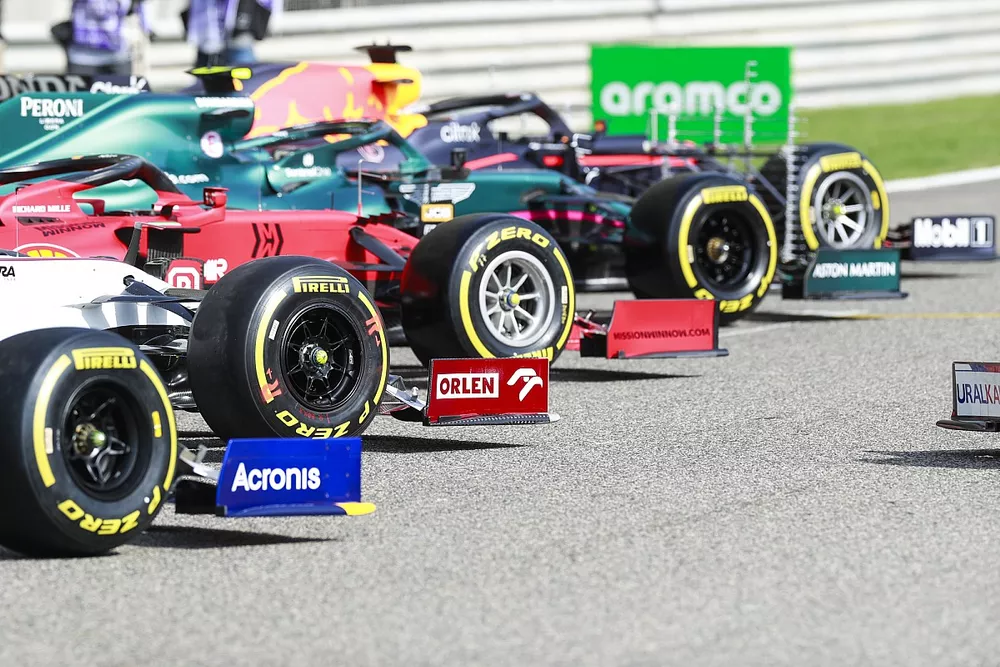 Les pneus Pirelli sur les monoplaces