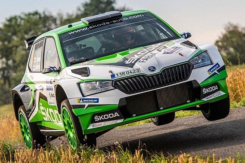 Kalle Rovanper&auml;, Jonne Halttunen, Skoda Fabia R5 Evo