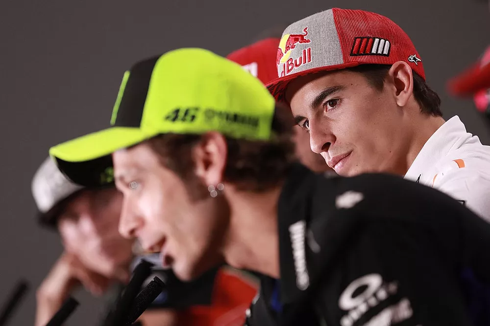 Marc Marquez, Repsol Honda Team, Valentino Rossi, Yamaha Factory Racing