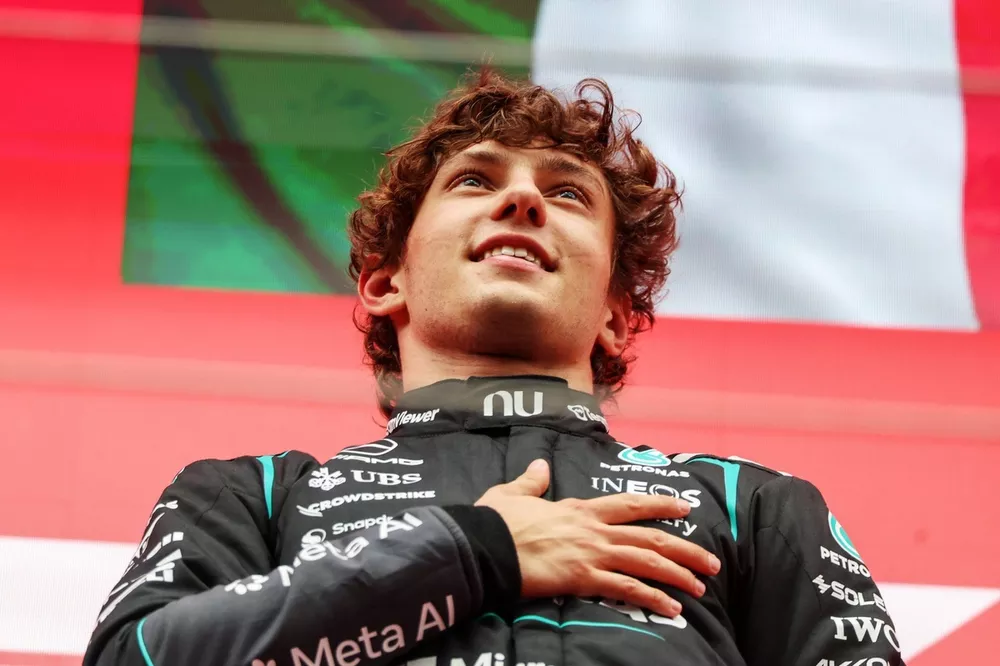 Kimi Antonelli Dedicates Belgian GP Win to Father on His Birthday