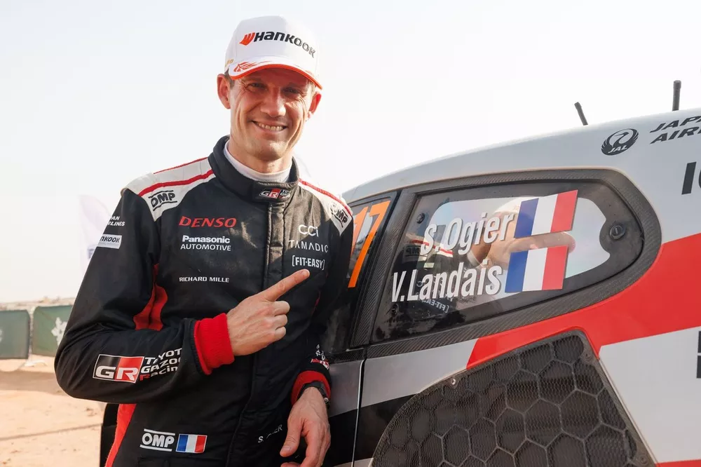 S&eacute;bastien Ogier, Vincent Landais, Toyota Gazoo Racing WRT Toyota GR Yaris Rally1