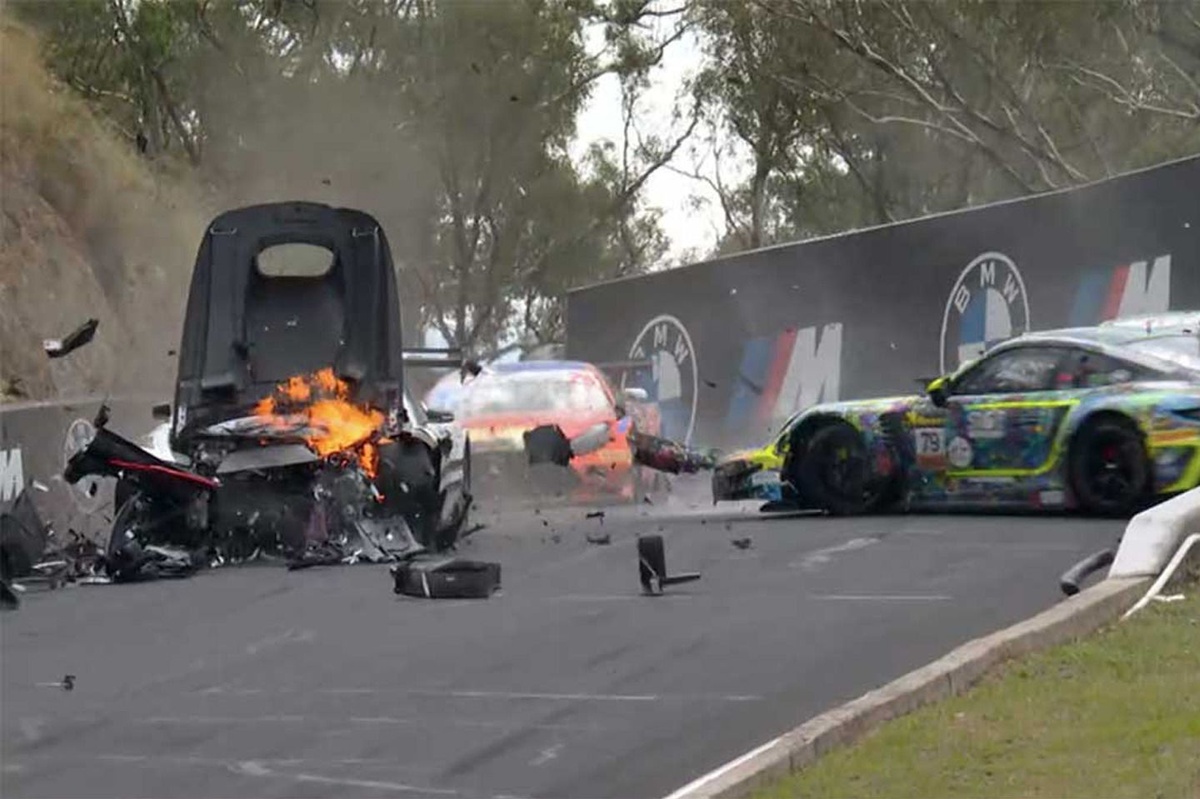 IGTC | Due fratture alla schiena per Aron nel terribile botto a Bathurst: si poteva evitare?