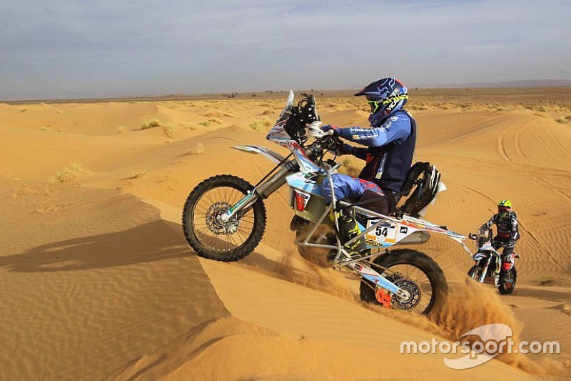 Nicola Dutto, le motard paraplégique qui a participé au Dakar 2019