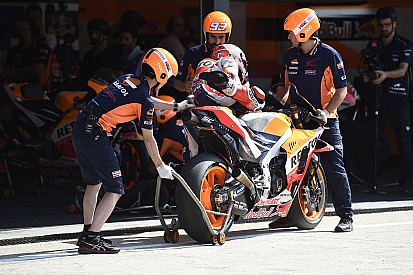 Honda, KTM e Aprilia sono rimaste a Misano ieri per una giornata di test privati