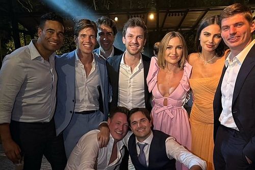 Verstappen y Su&aacute;rez, presentes en el casamiento de Nelson Piquet Jr.