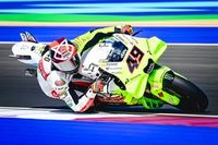 VIDEO: el gran susto de Di Giannantonio en el sprint de Qatar