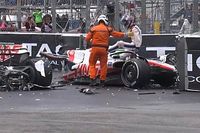 Vídeo: ¡se parte el Haas de Mick Schumacher en el GP de Mónaco!