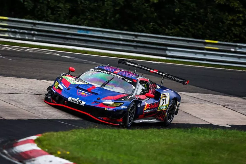 #31 Emil Frey Racing, Ferrari 296 GT3: Max Verstappen, Chris Lulham