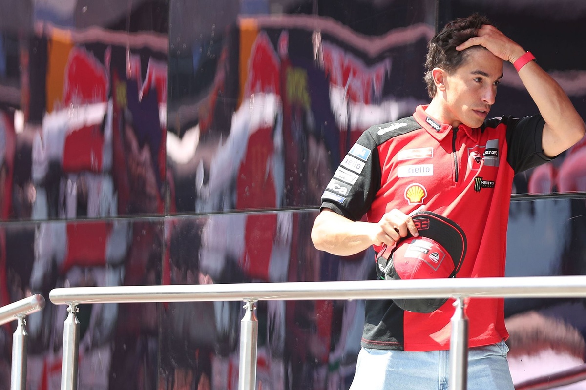 MotoGP | Marquez: "Qui ho sempre perso contro le moto rosse, stavolta ce l'ho io"