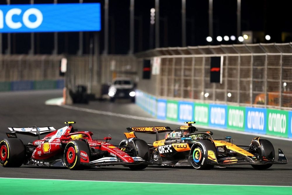 Lewis Hamilton, Ferrari, Lando Norris, McLaren