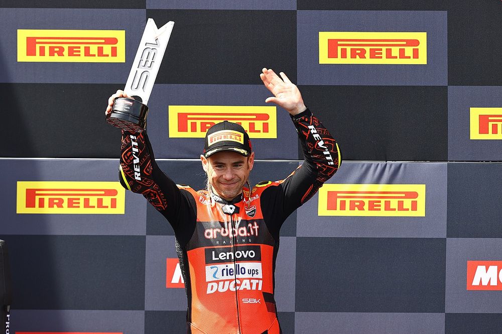Podio: Alvaro Bautista, Aruba.it Racing Ducati