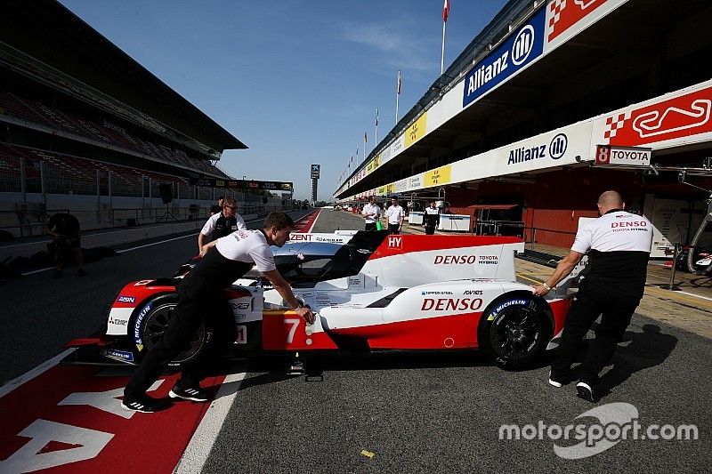 #7 Toyota Gazoo Racing Toyota TS050 - Hybrid: Mike Conway, Kamui Kobayashi, Jose Maria Lopez  