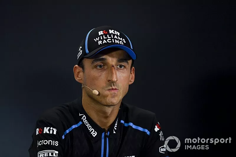 Robert Kubica, Williams Racing in the Press Conference 