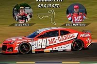 Celso Neto e Beto Monteiro juntos na final do Special Edition da NASCAR Brasil 2023